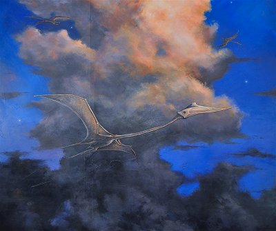 drawing of Pterosaur