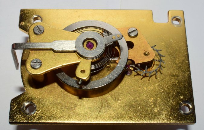 Elliott clock escapement platform 1980