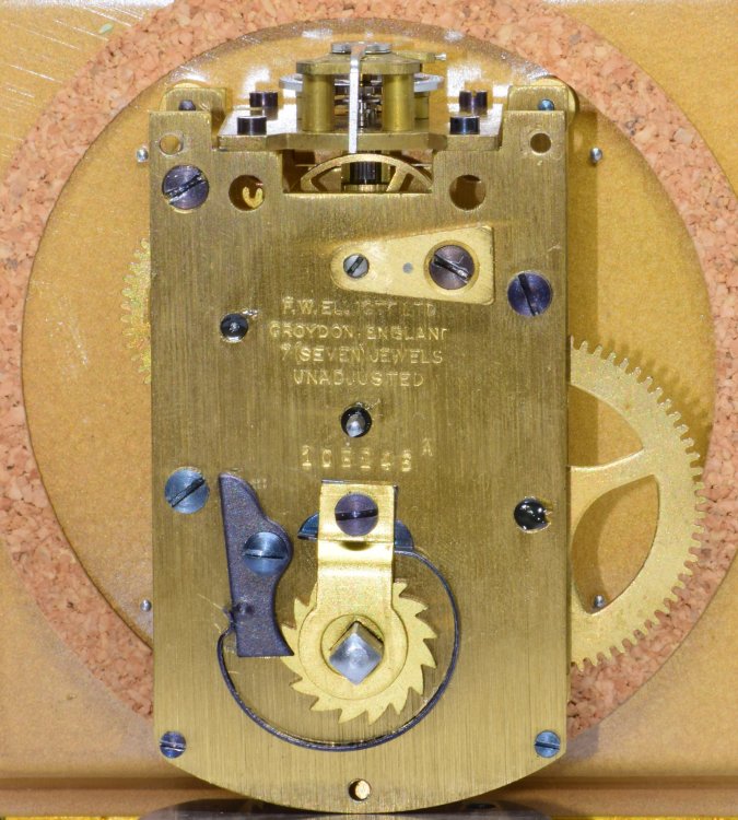Elliott clock mechanism 1980s