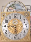 1980 Herschede tubular bell clock dial