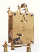 Schatz 49 Anniversary Clock front view