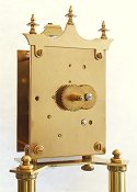 Schatz 49 Anniversary Clock back view
