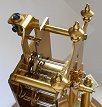 Schatz 49 Anniversary Clock view of escapement from above