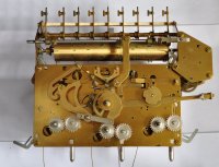 1980 Urgos 9 tubular bell grandfather clock mechanism