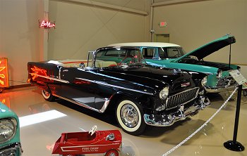 1955 Chevrolet Bel Air Convertible car