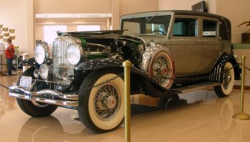 1930 Duesenberg J Willoughby car with Inline 8 DOHC, 265 BHP
