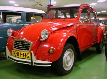 1986 Citroen 2CVDeux Cheveaux car