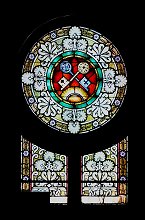 painted glass window