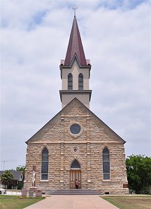 St. Mary's Church of the Assumption in Praha, Texas