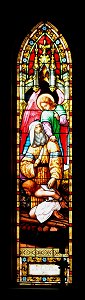 Painted glass window