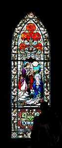 Painted glass window