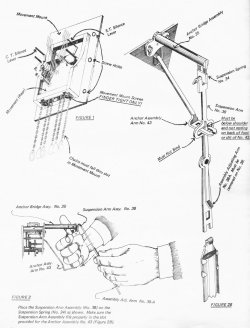 attaching a clock suspension spring