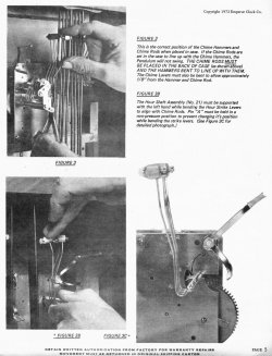 Emperor clock chime rods