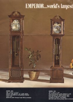 Emperor clock 200 and 120