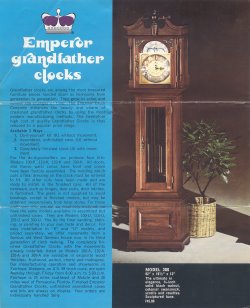 Emperor clock 300