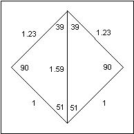drawing to calculate angle in an escapement