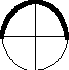 cylinder based on half a circle