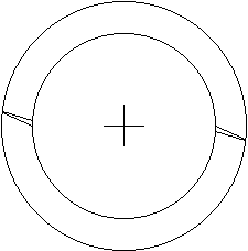 drawing the escape wheel