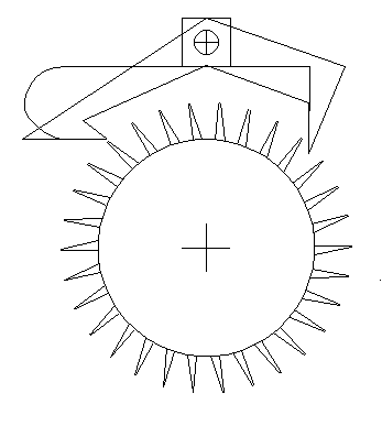 the English recoil escapement over the Graham pallets