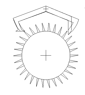  English recoil escapement over the Graham pallets