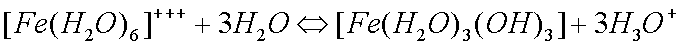 the formation of iron oxide