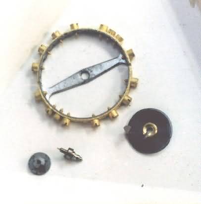 balance wheel parts hairspring balance wheel roller table