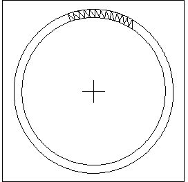 clock strike rack drawing the rack teeth