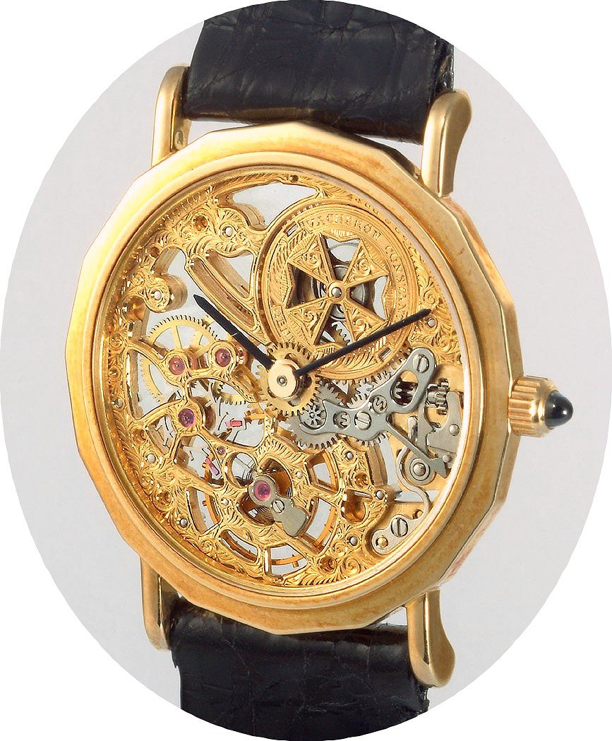 Vacheron 1003 skeleton watch movement
