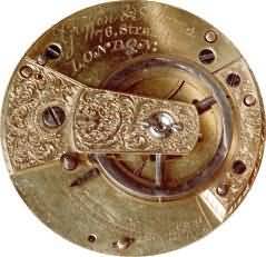 English verge fusee pocket watch