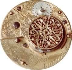English verge fusee pocket watch