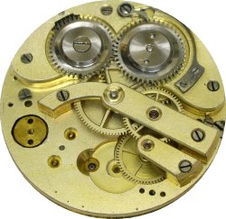 escape wheel removed