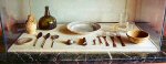 Plates and cutlery