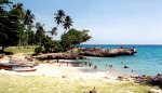 Caleta Beach near SDQ airport