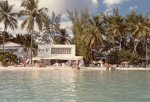 people at Boca Chica Beach