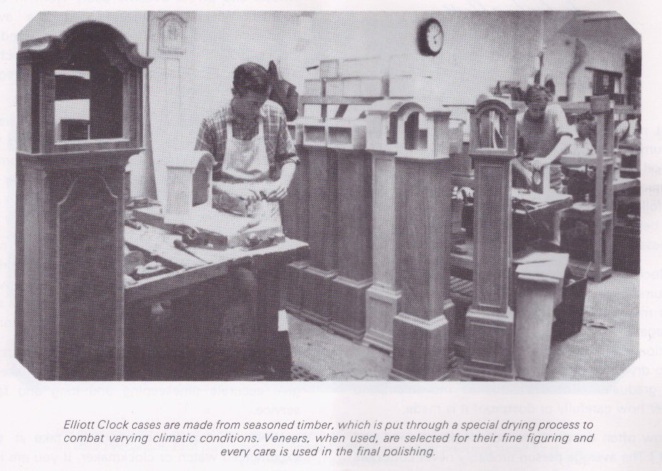 Elliott clock wood workshop