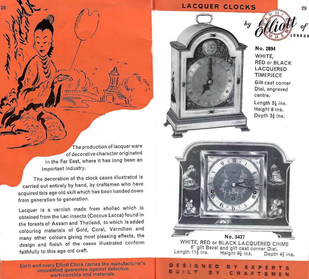 Elliott clocks 2894 5437