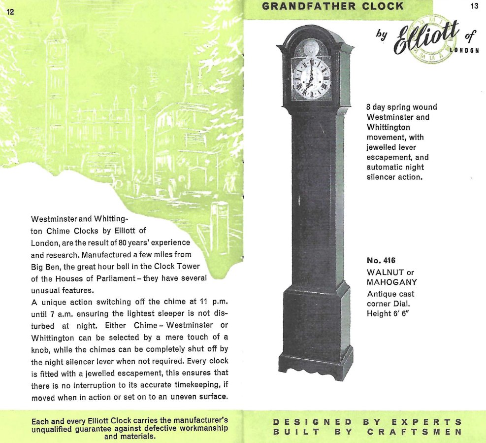 Elliott clock 416