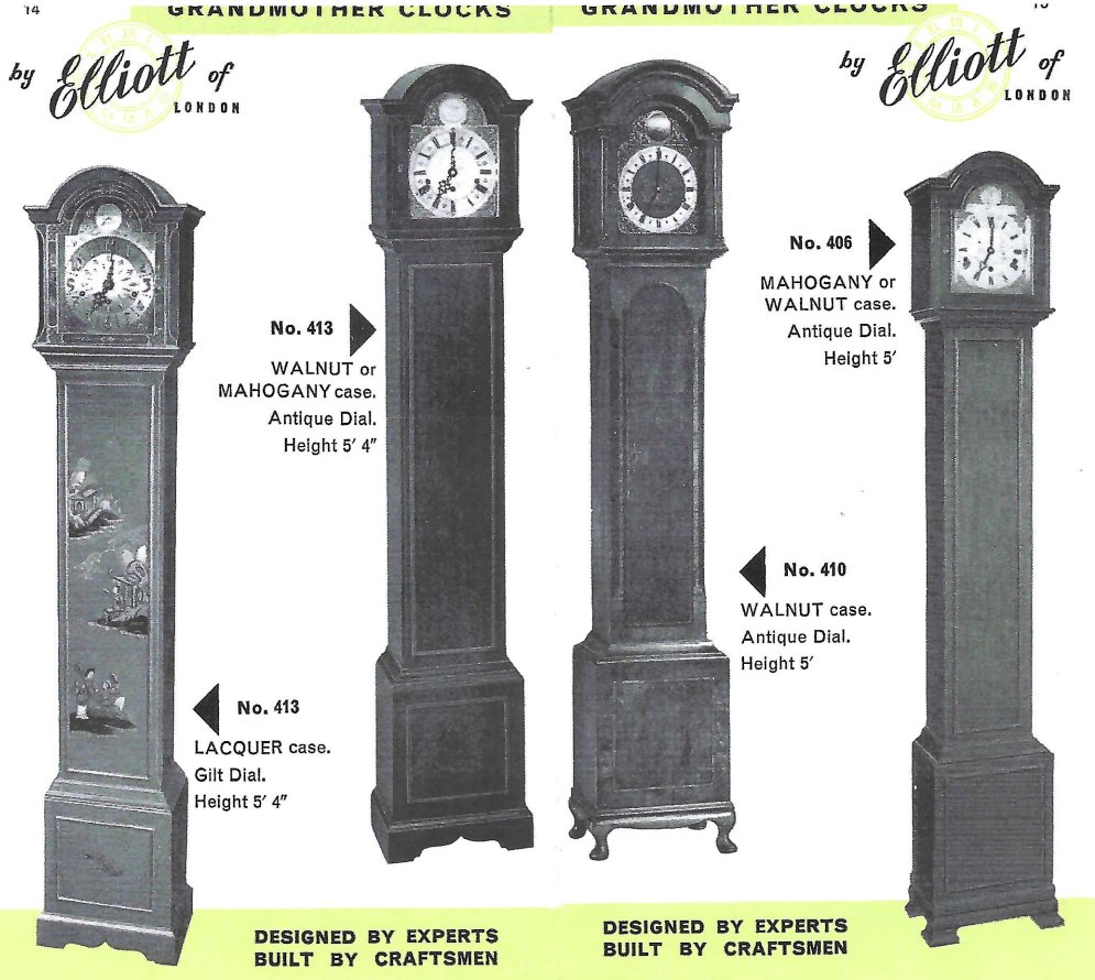 Elliott clocks 413 410 406