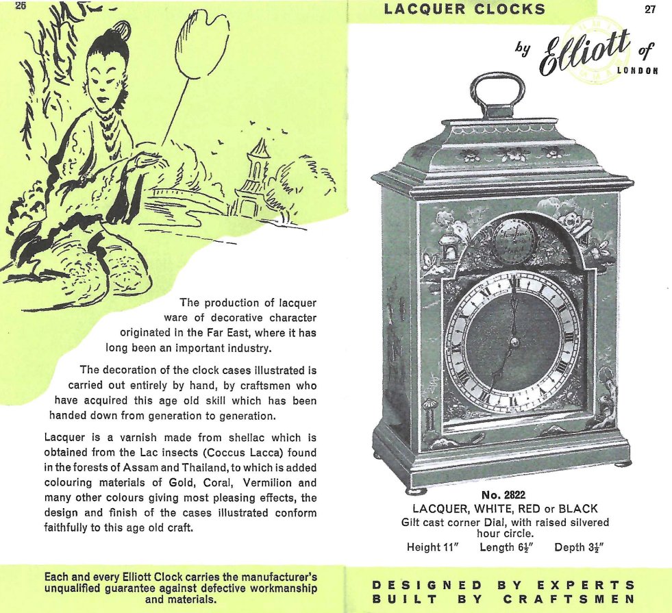 Elliott clock 2822