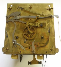Gustav Becker clock mechanism